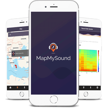 Mapmysound audio recorder app